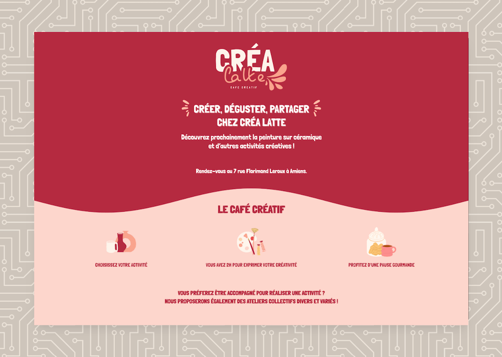 Image du projet Créa Latte • Café créatif